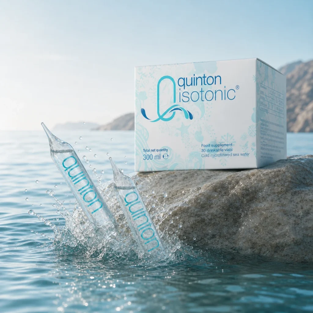 Kutija Quinton Isotonic sa staklenim ampulama